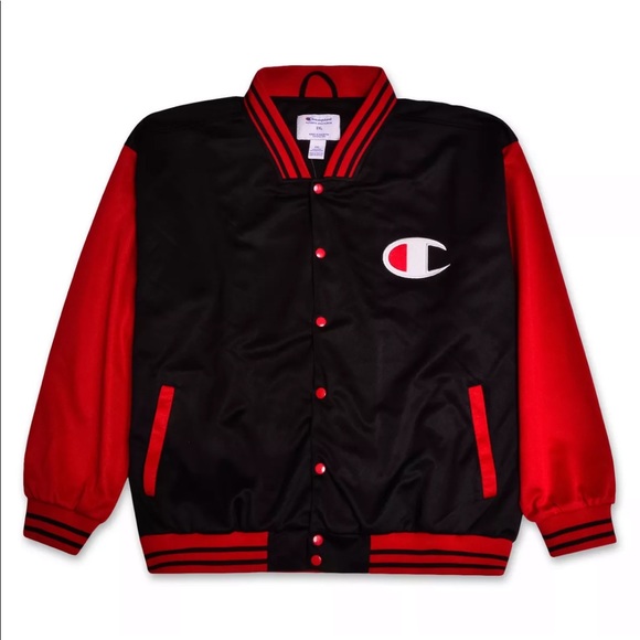 NWT Champion Men’s Varsity Track Jacket - Picture 3 of 6